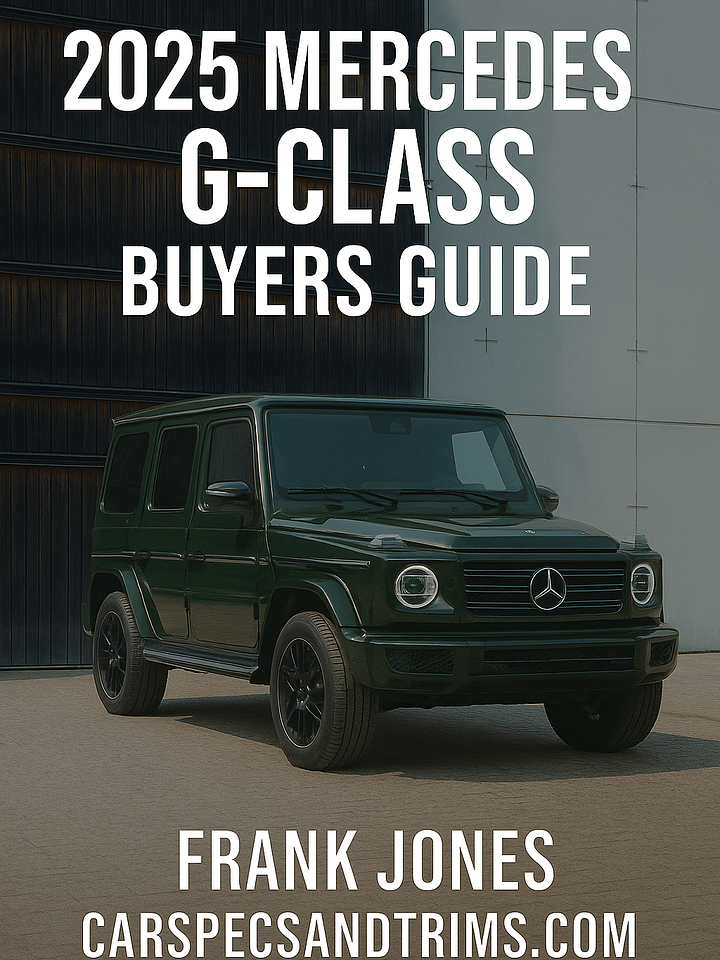 2025 MERCEDES G-CLASS product image (1)