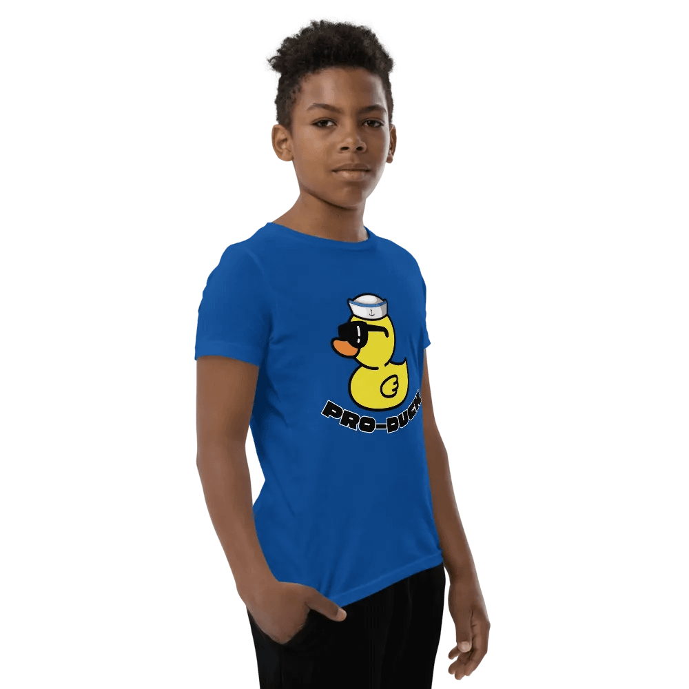 Youth Pro-Duck T-Shirt - Royal Blue product image (3)