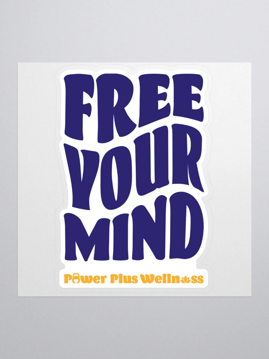 Free the Mind Sticker product image (1)