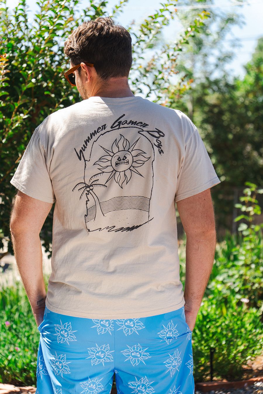 Summer Gamer Boys Tee (Monochrome) product image (3)