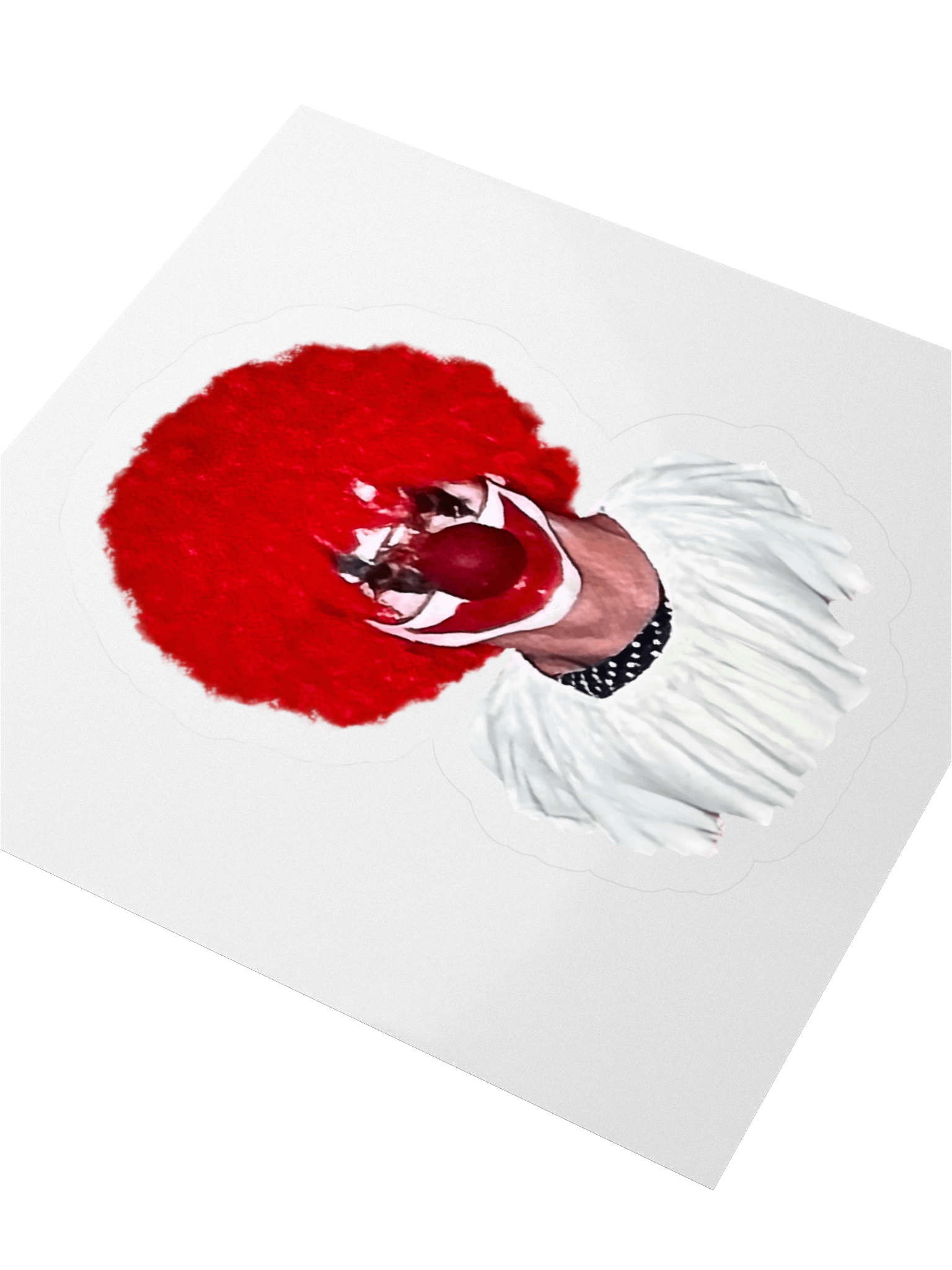 Clown Dad Kiss Cut Sticker product image (3)