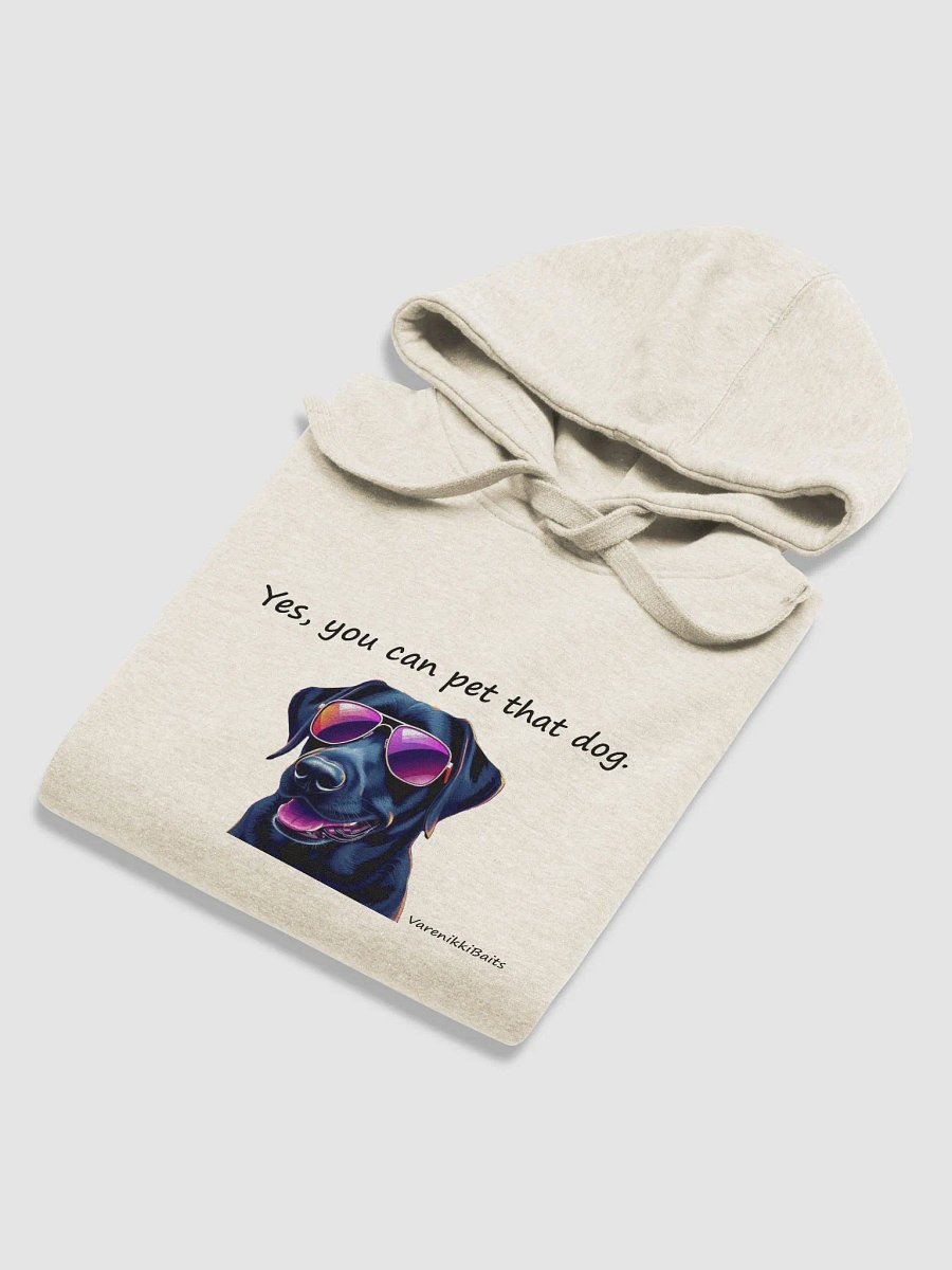 Pet That Dog Light Colored Hoodies product image (3)