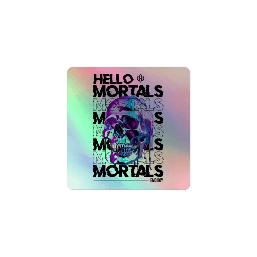 Offsetduet Hello Mortals Holographic Stickers product image (5)