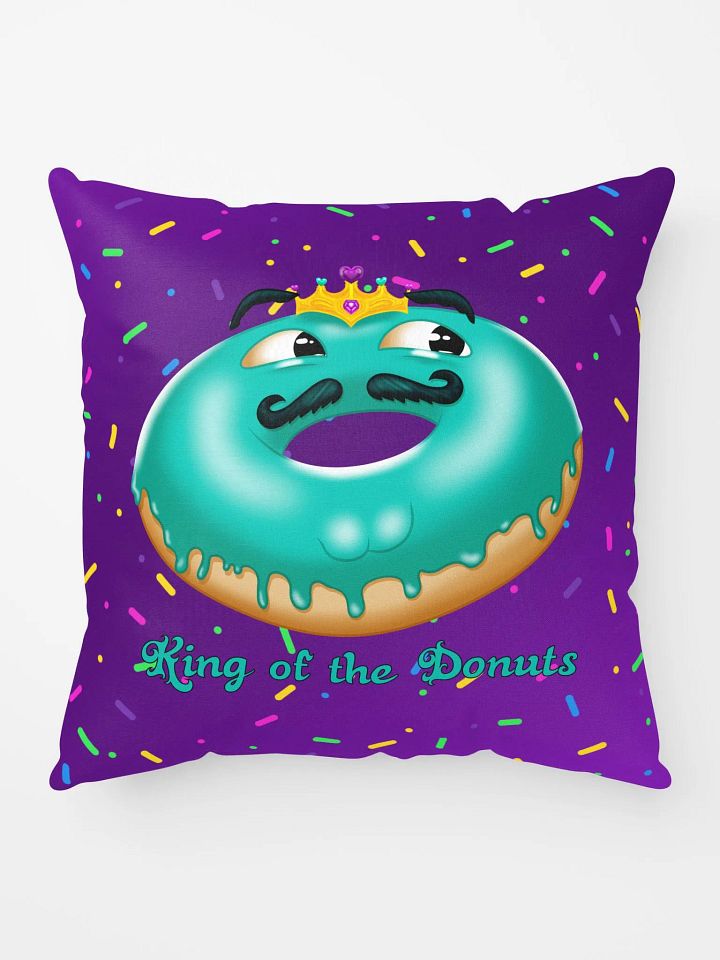King of the Donuts Pillow product image (1)