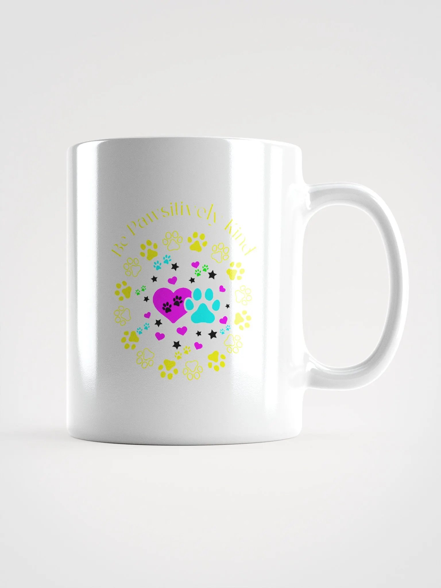 Spread Pawsitivity Dog Lover Coffee Mug product image (1)
