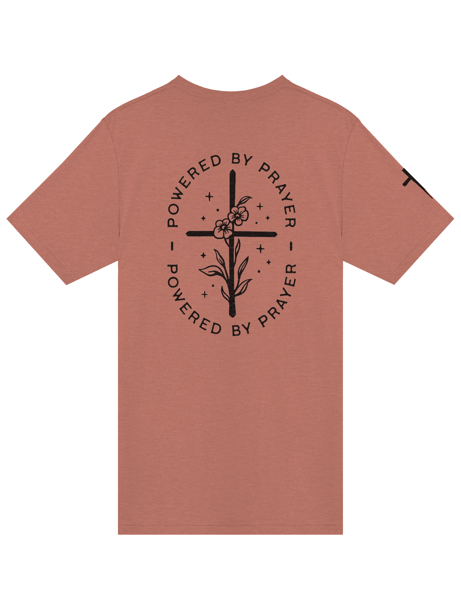 Powered By Prayer T-Shirt product image (4)