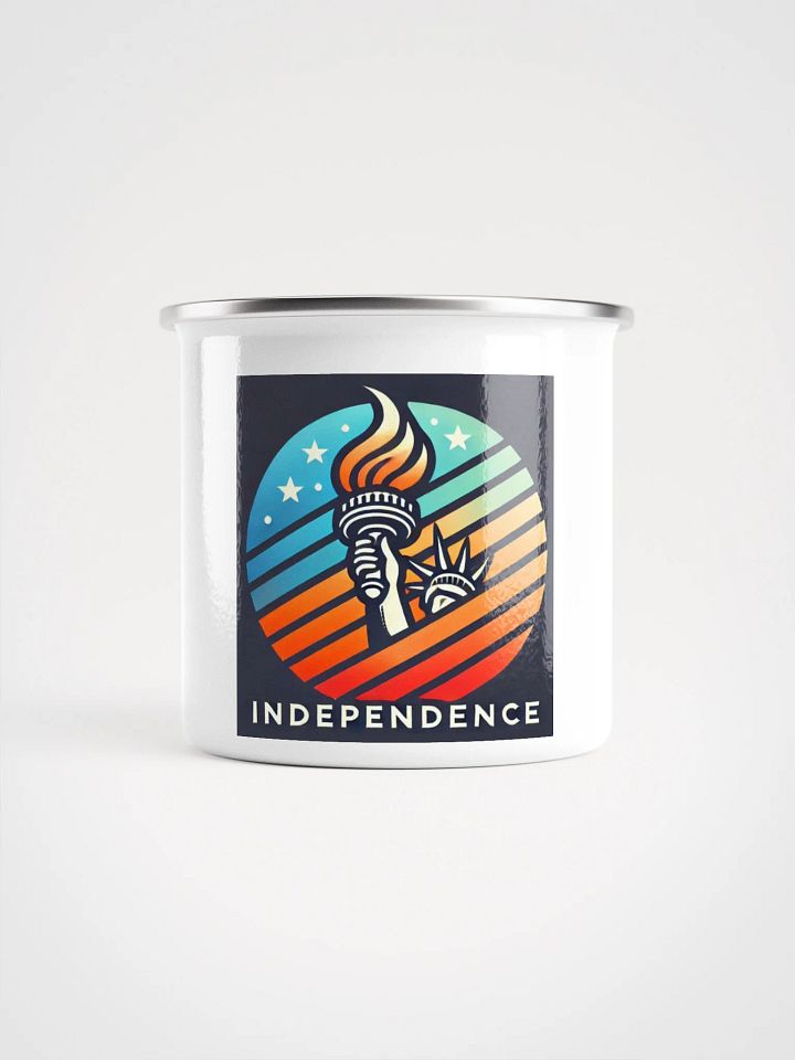 Liberty Torch Enamel Mug product image (2)