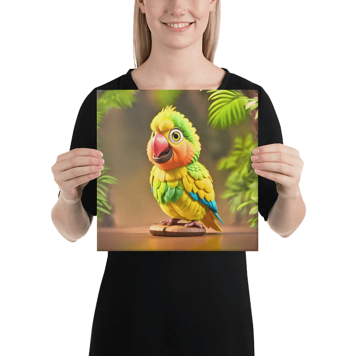 Endangered Species - Mexico - Yellow-headed Parrot Canvas Art product image (2)