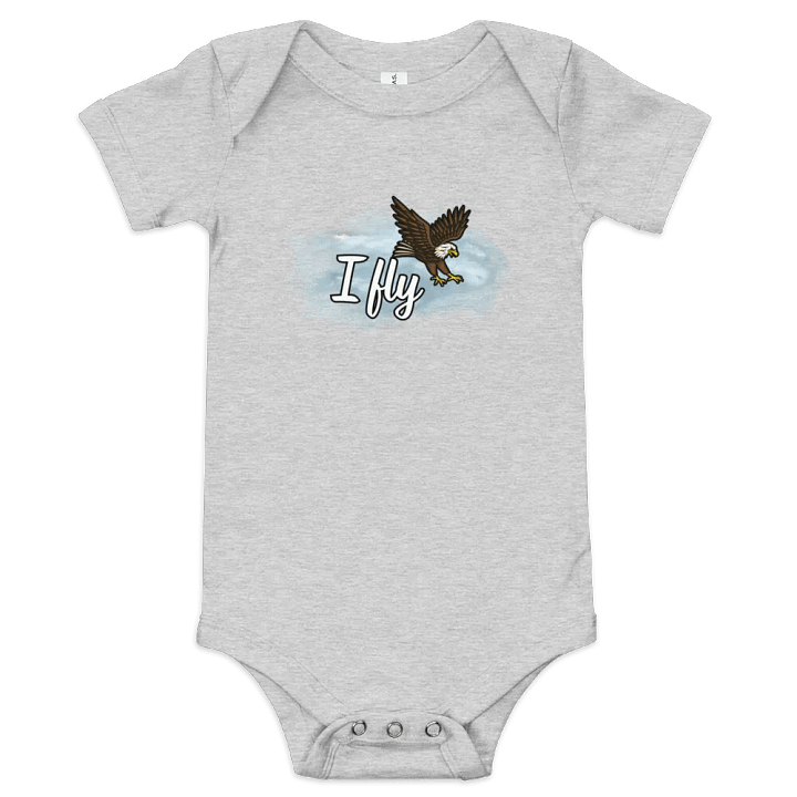 Bella+Canvas Baby Short Sleeve One Piece I fly product image (4)
