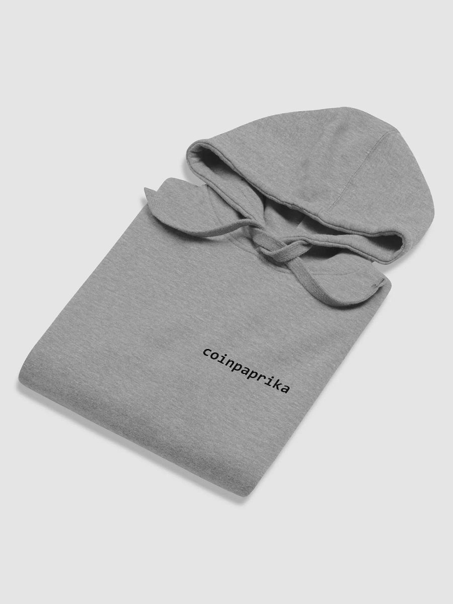 Grey coinpaprika hoodie product image (5)