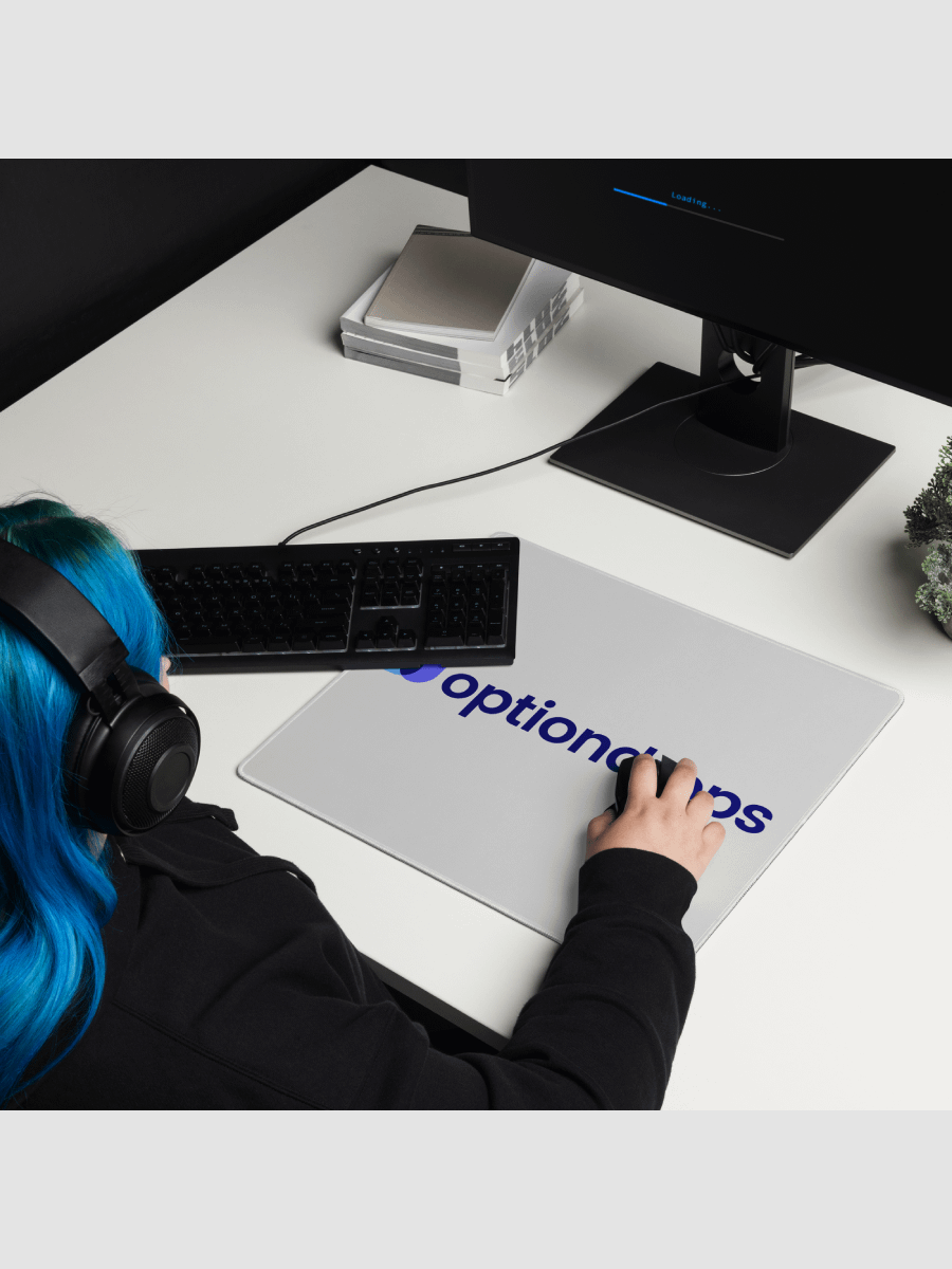 Centered Logo Desk Mat product image (4)