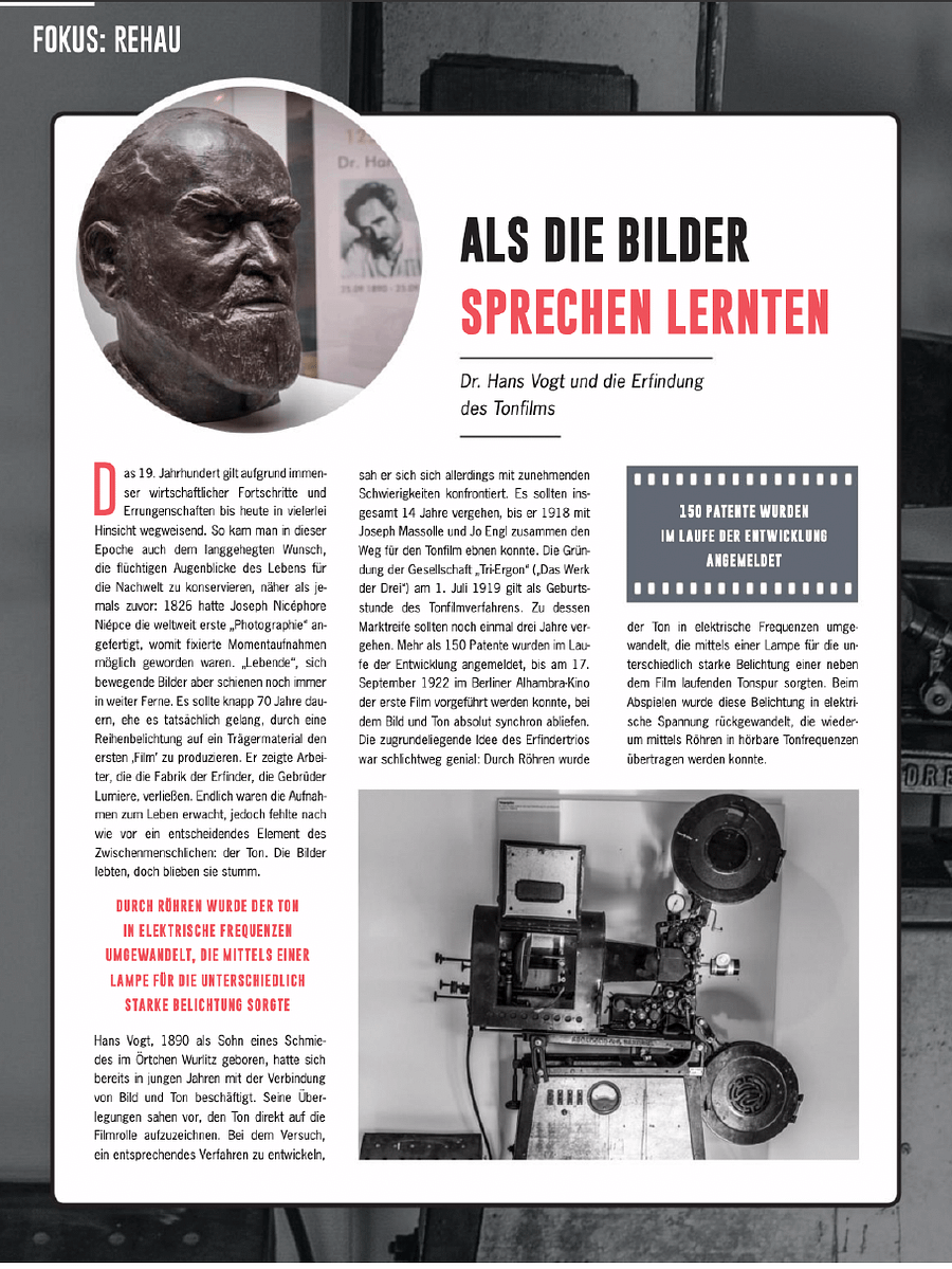 Als die Bilder sprechen lernten - Dr. Hans Vogt und der Tonfilm product image (1)