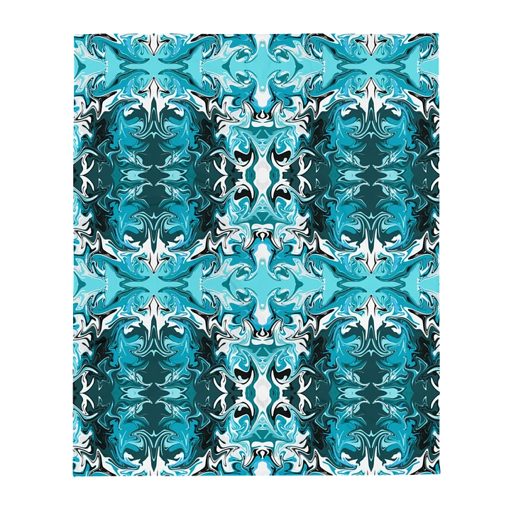 Blue Swirl Blanket product image (1)