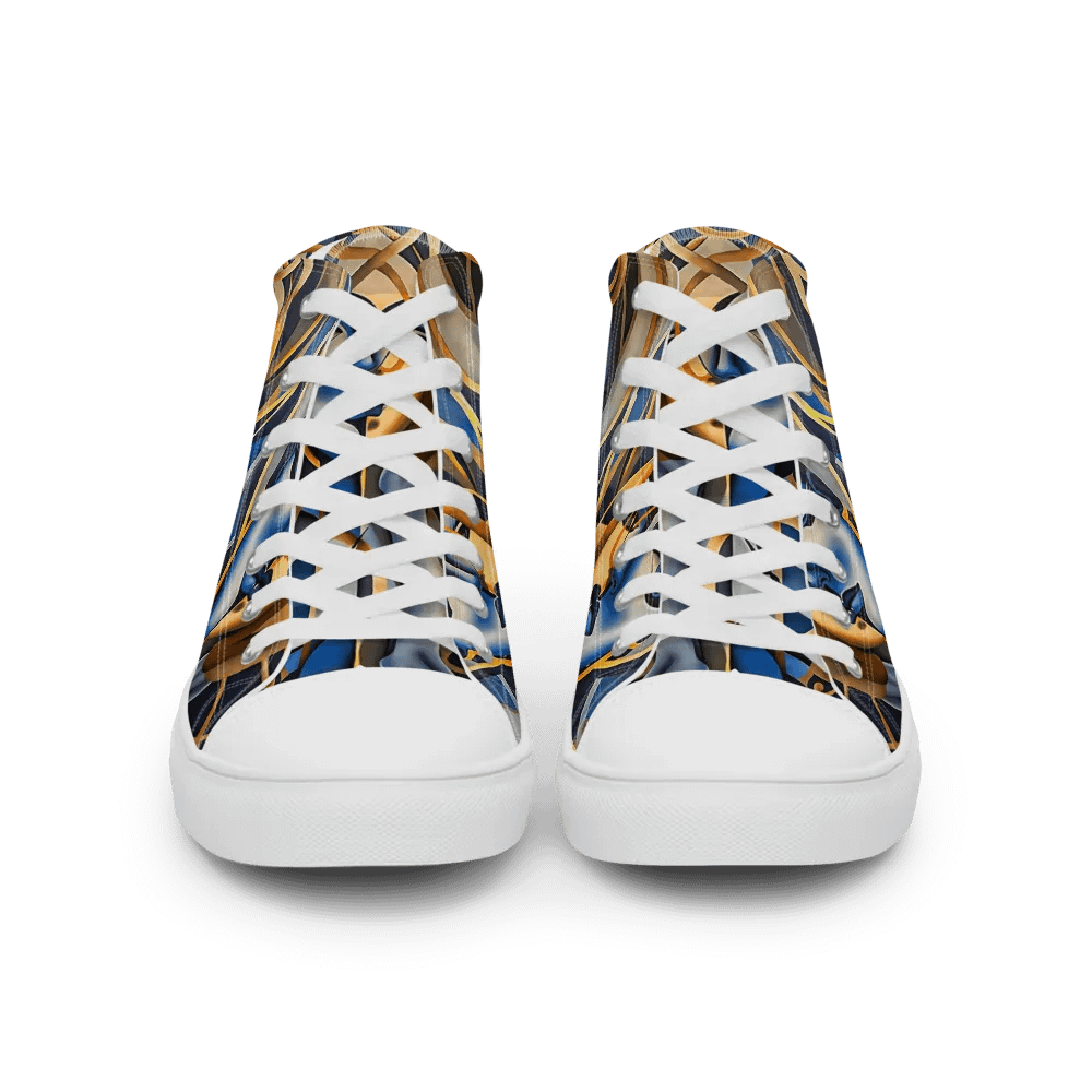 Women's Blue Sneaker Ball Ready High Tops product image (4)