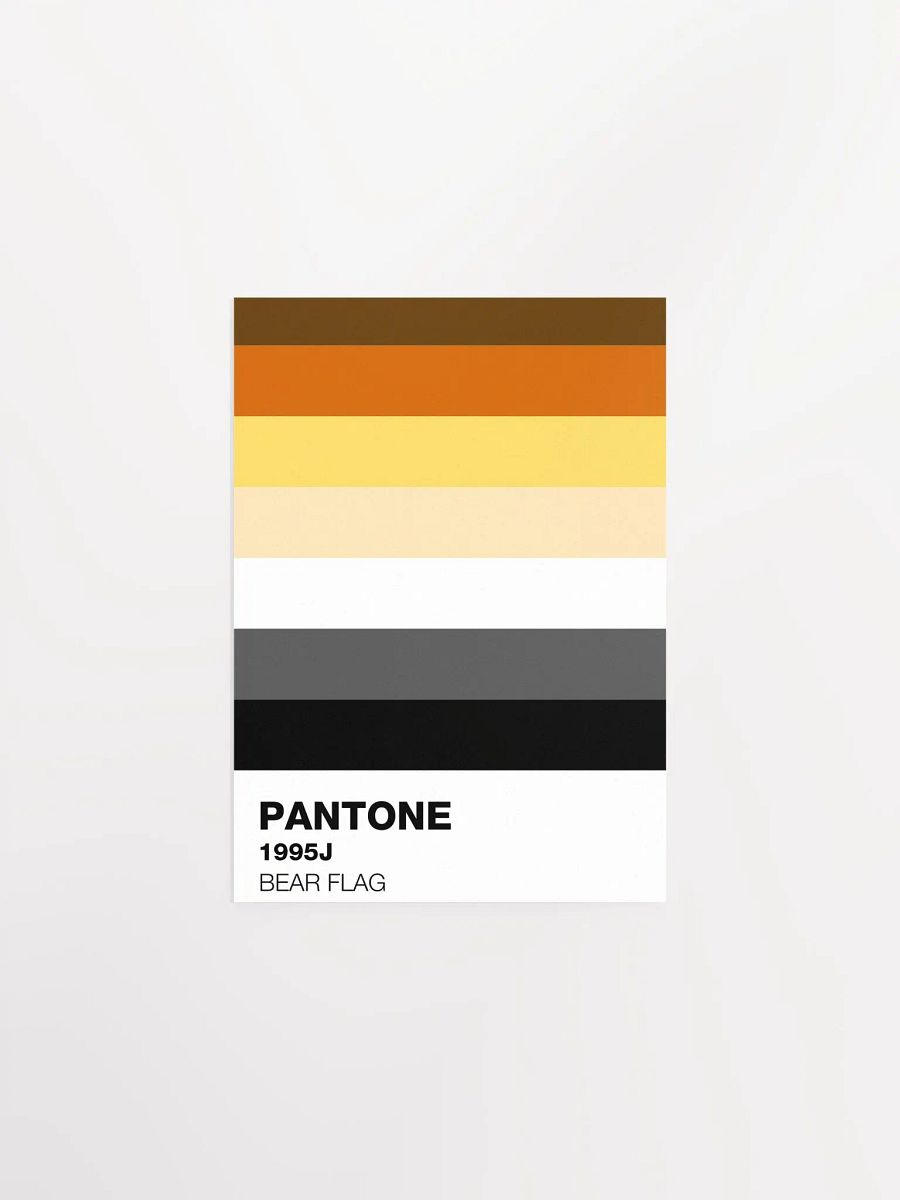 Bear Flag Art Print product image (13)