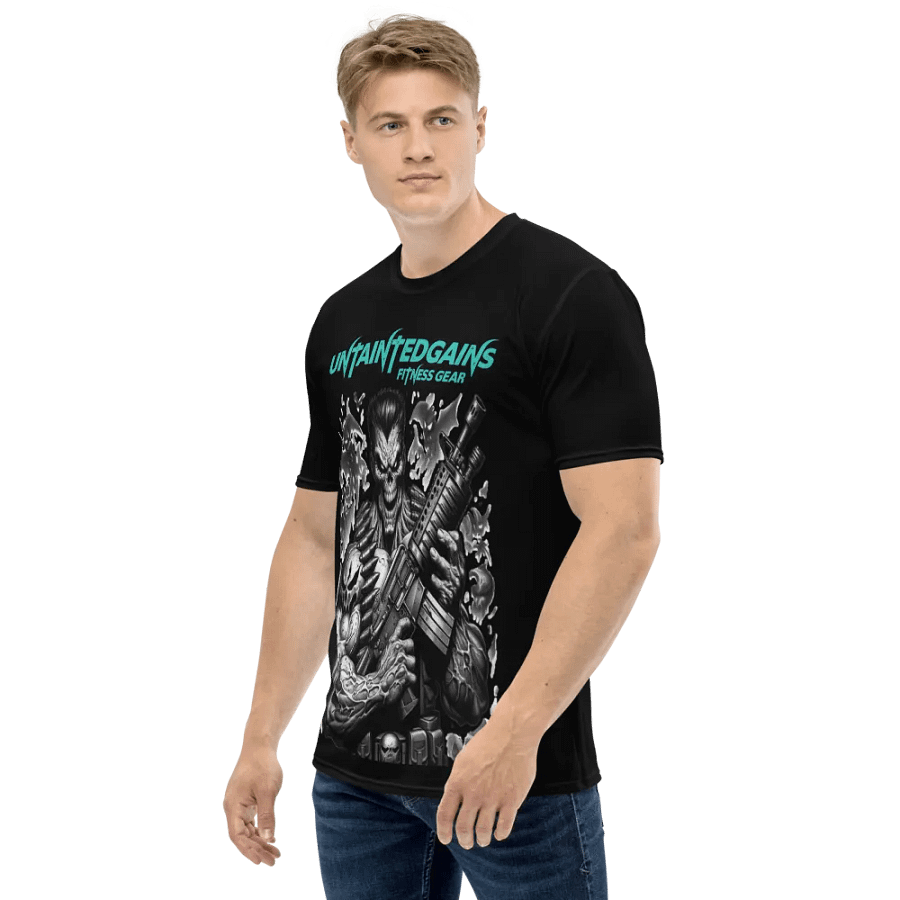 UNTAINTED GAINS SKULL T SHIRT product image (3)
