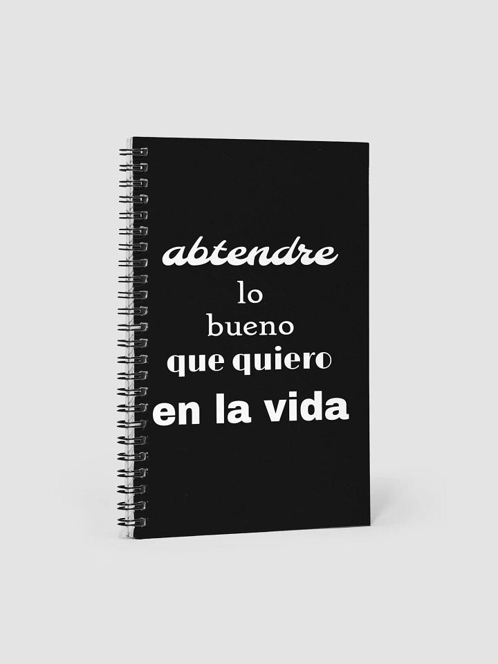 The Good I Want Journal (Spanish) Black product image (1)