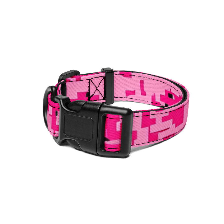 Pixel Pink Pet Camo Collar product image (1)