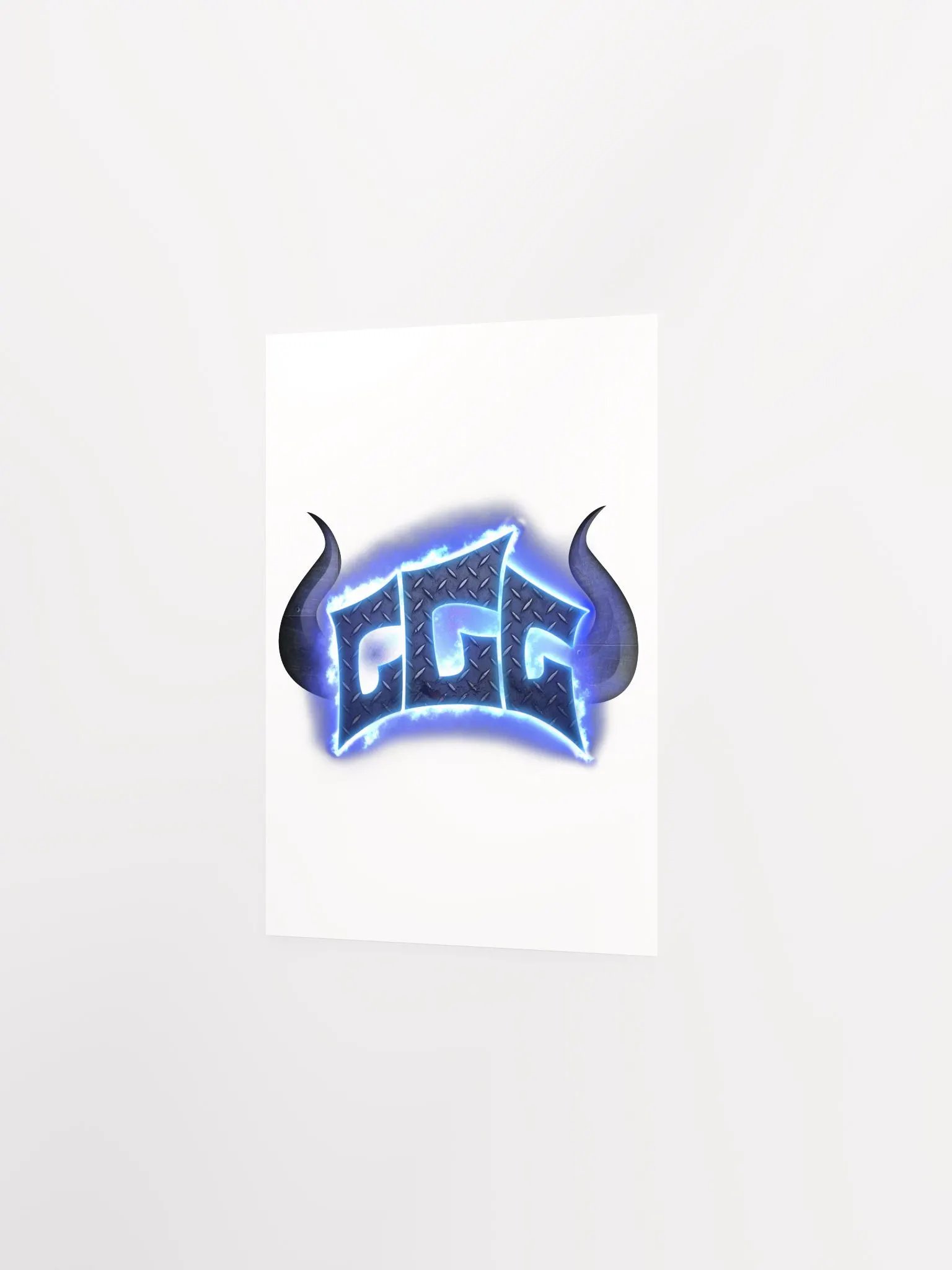 GGG Fire Logo Paper Poster product image (22)