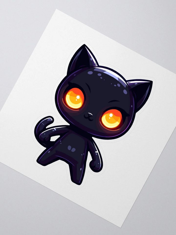 Black Kitty Emote product image (4)