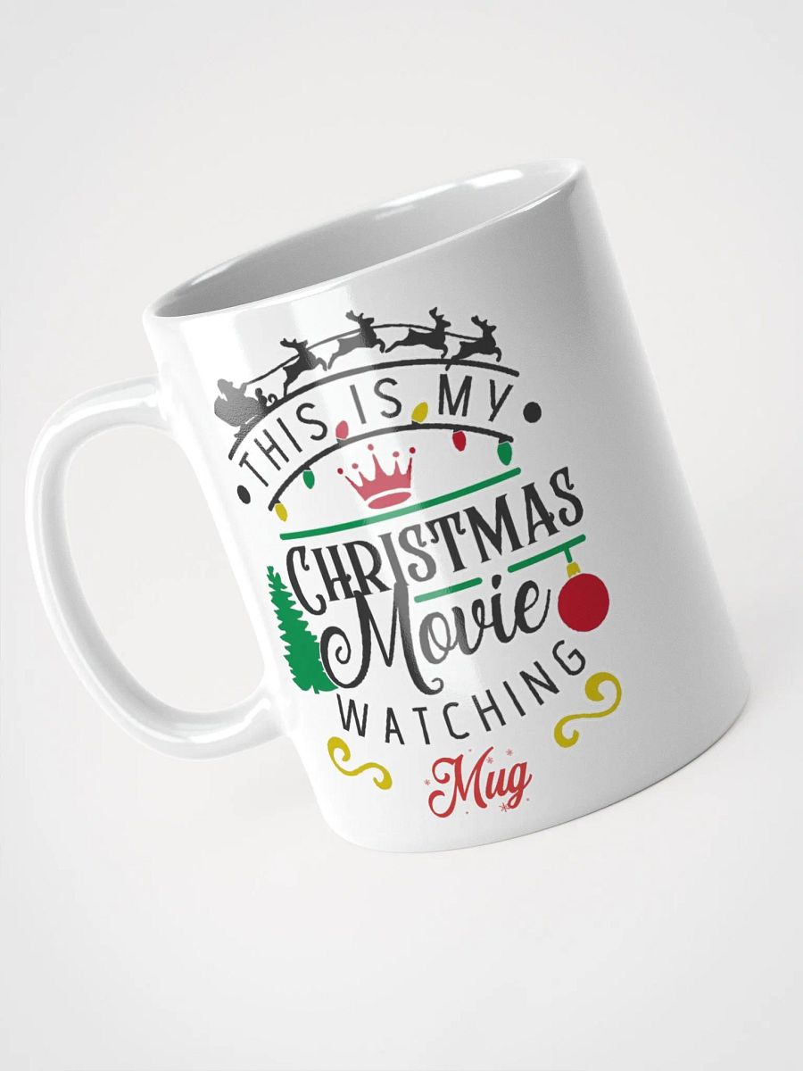 Cozy Up with Holiday Cheer: Festive Christmas Movie Watching Mug – Perfect for Sipping Hot Cocoa! product image (9)