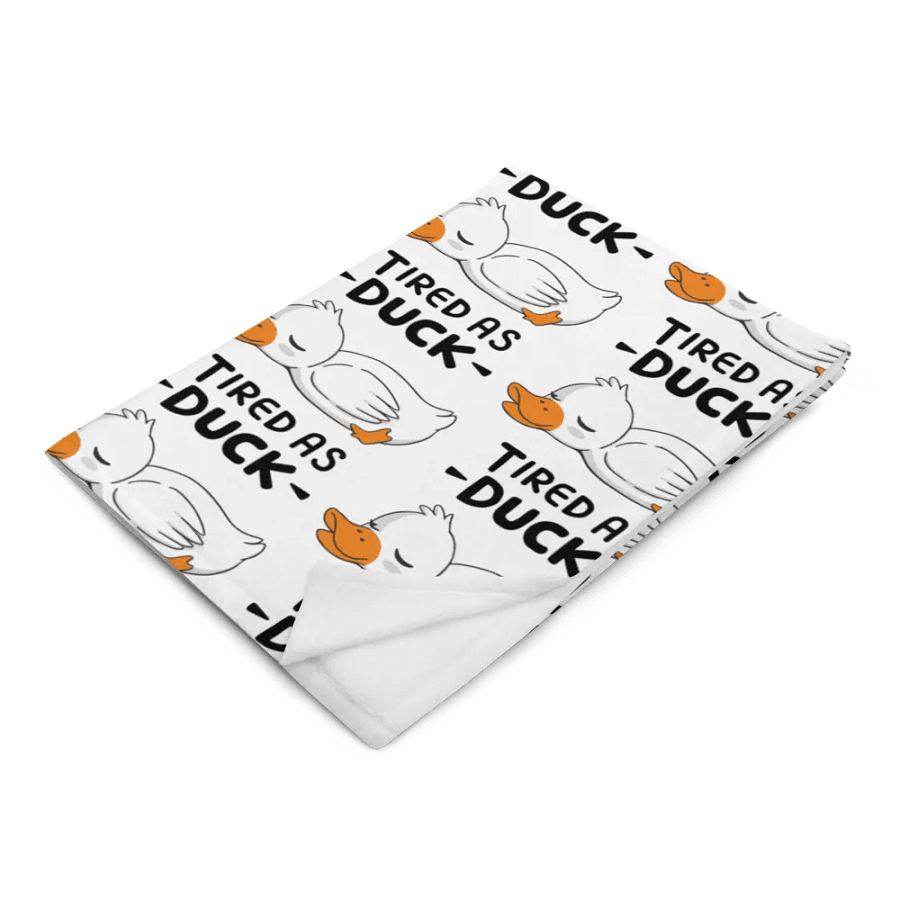 Tired As Duck Blanket product image (2)