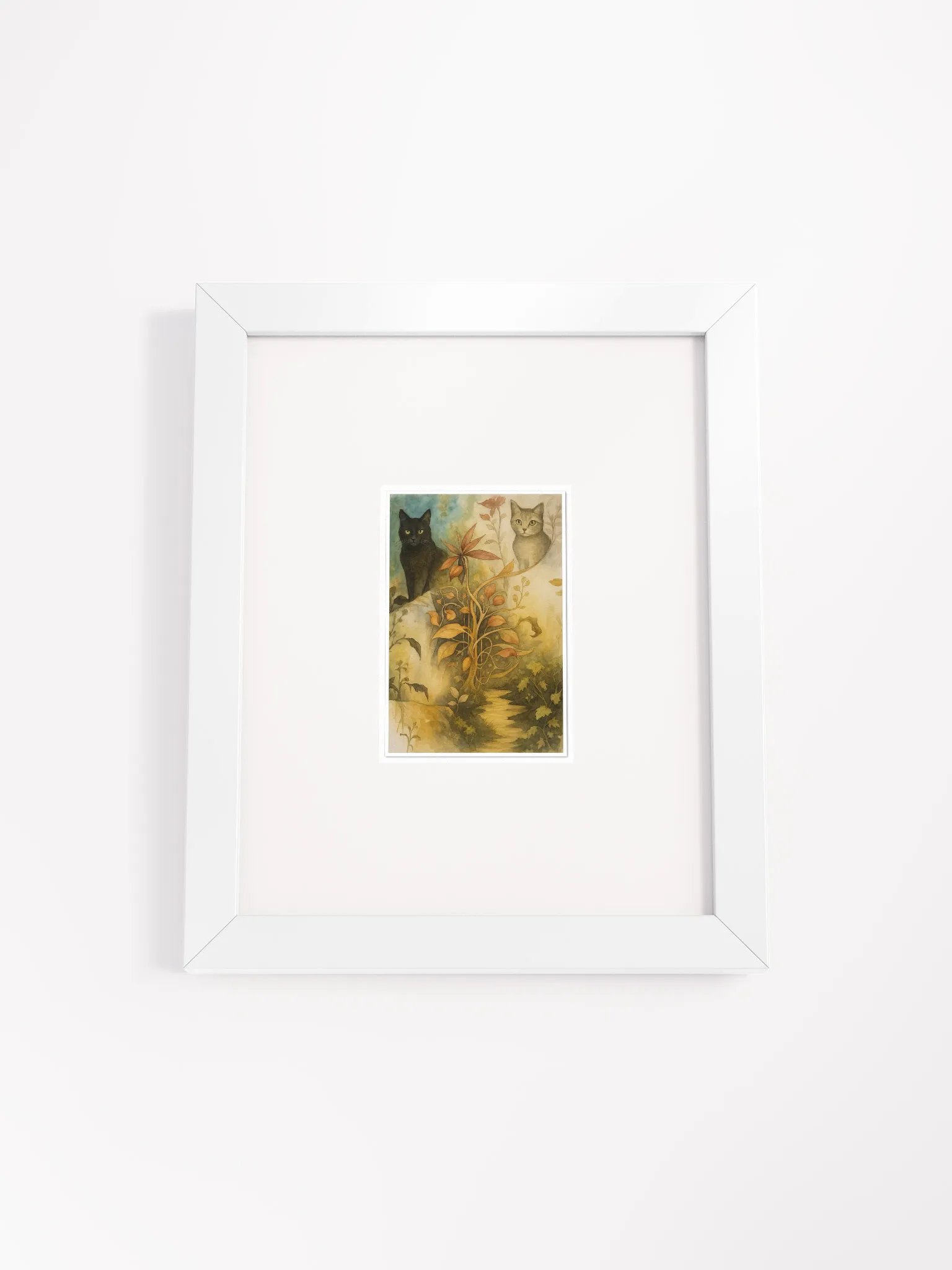 The Secret Garden Sketchbook Artprint Framed product image (1)