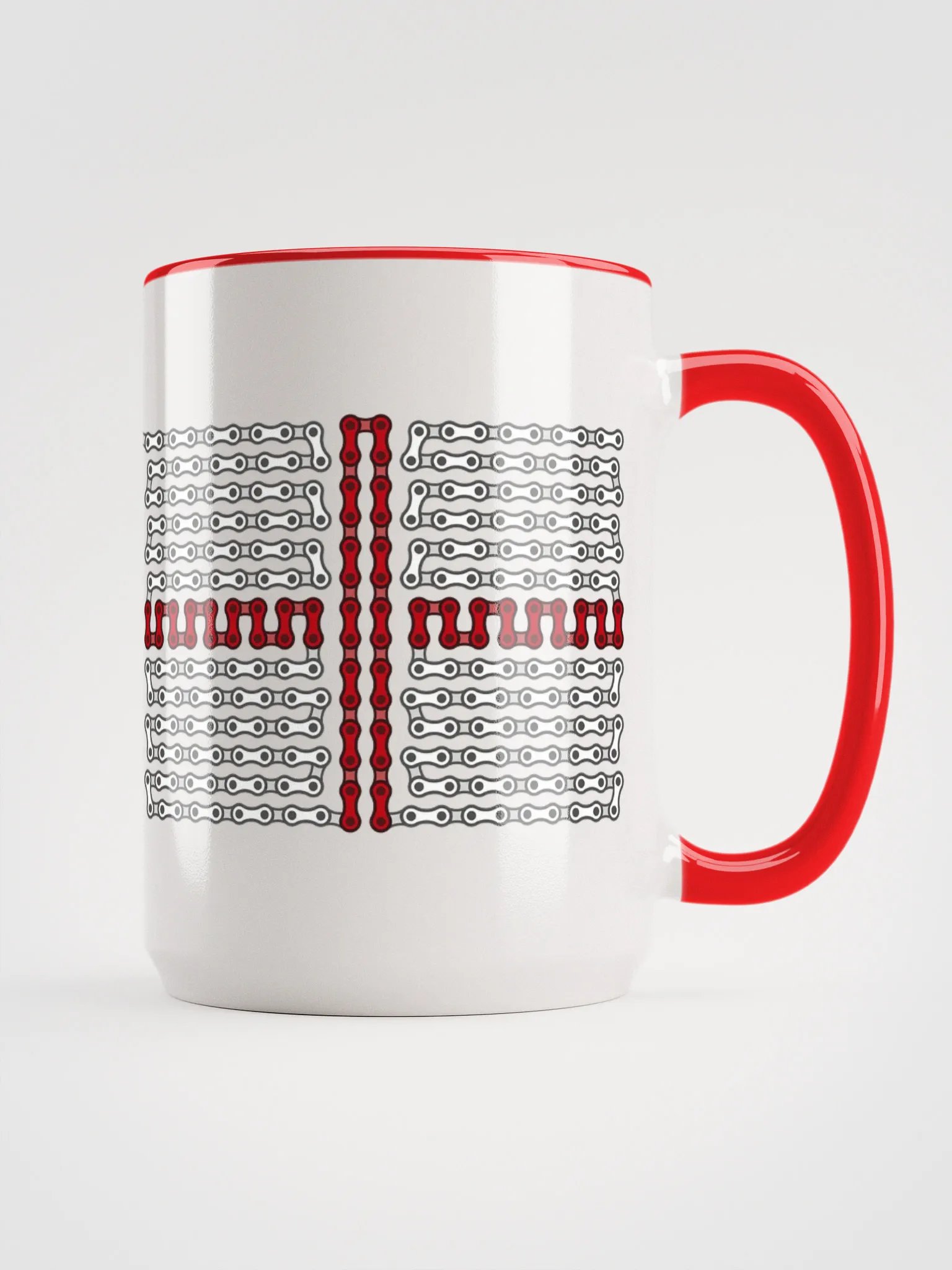 England Bike Chain Flag Coffee Mug product image (4)