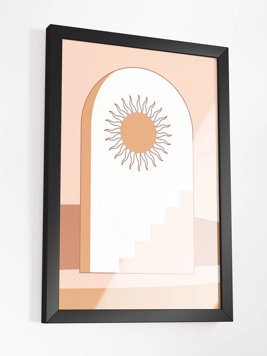 Sunlit Arched Portal Poster product image (17)