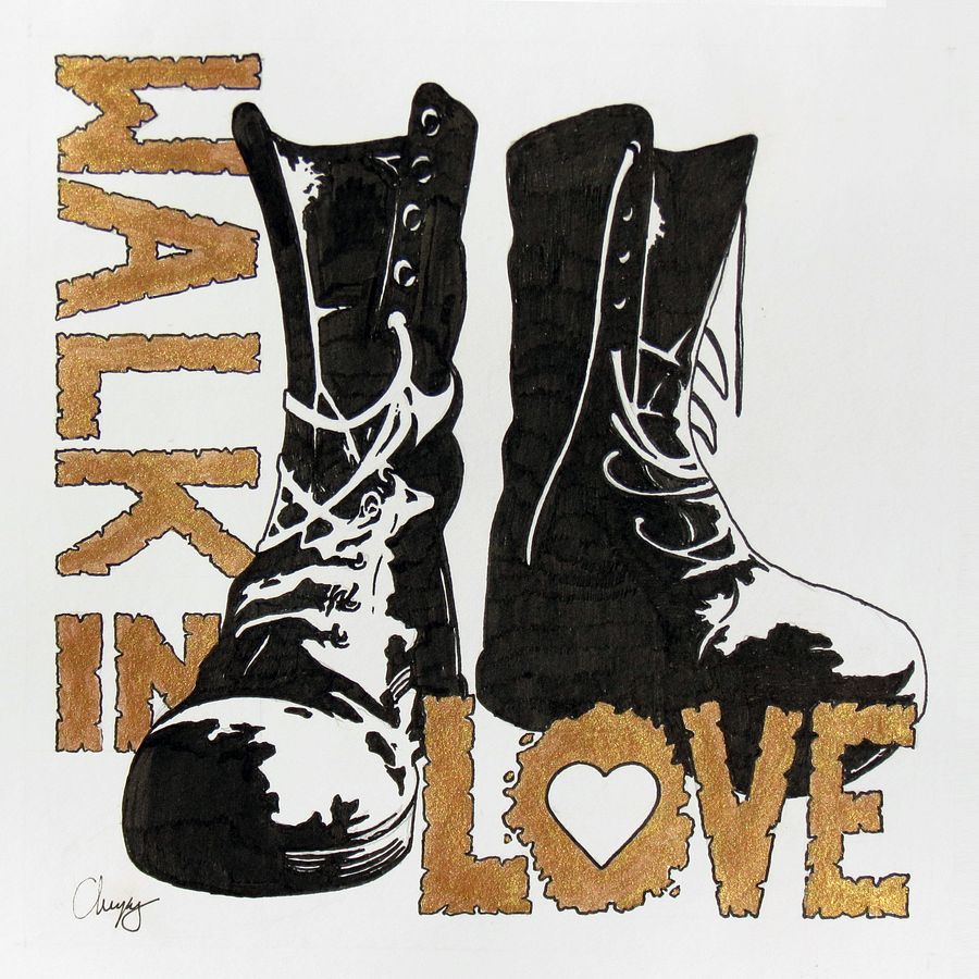 Walk In Love - Original Drawing product image (2)