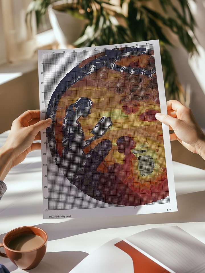 Sunset Stories Cross Stitch Pattern product image (2)