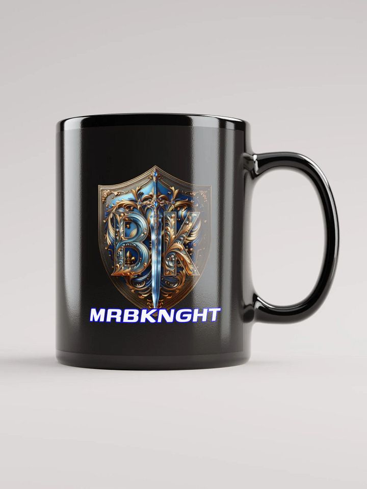 Black MrBKnght Logo Mug product image (1)