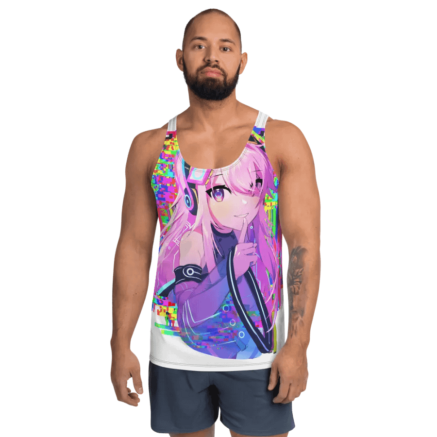 Akheera Upgraded (with background) Tank Top product image (1)