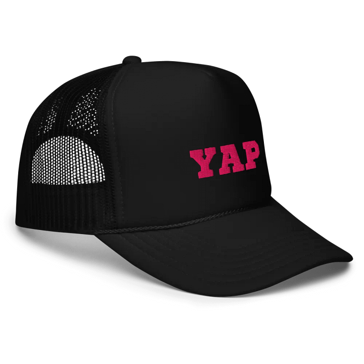 YAP embroidered trucker hat product image (2)