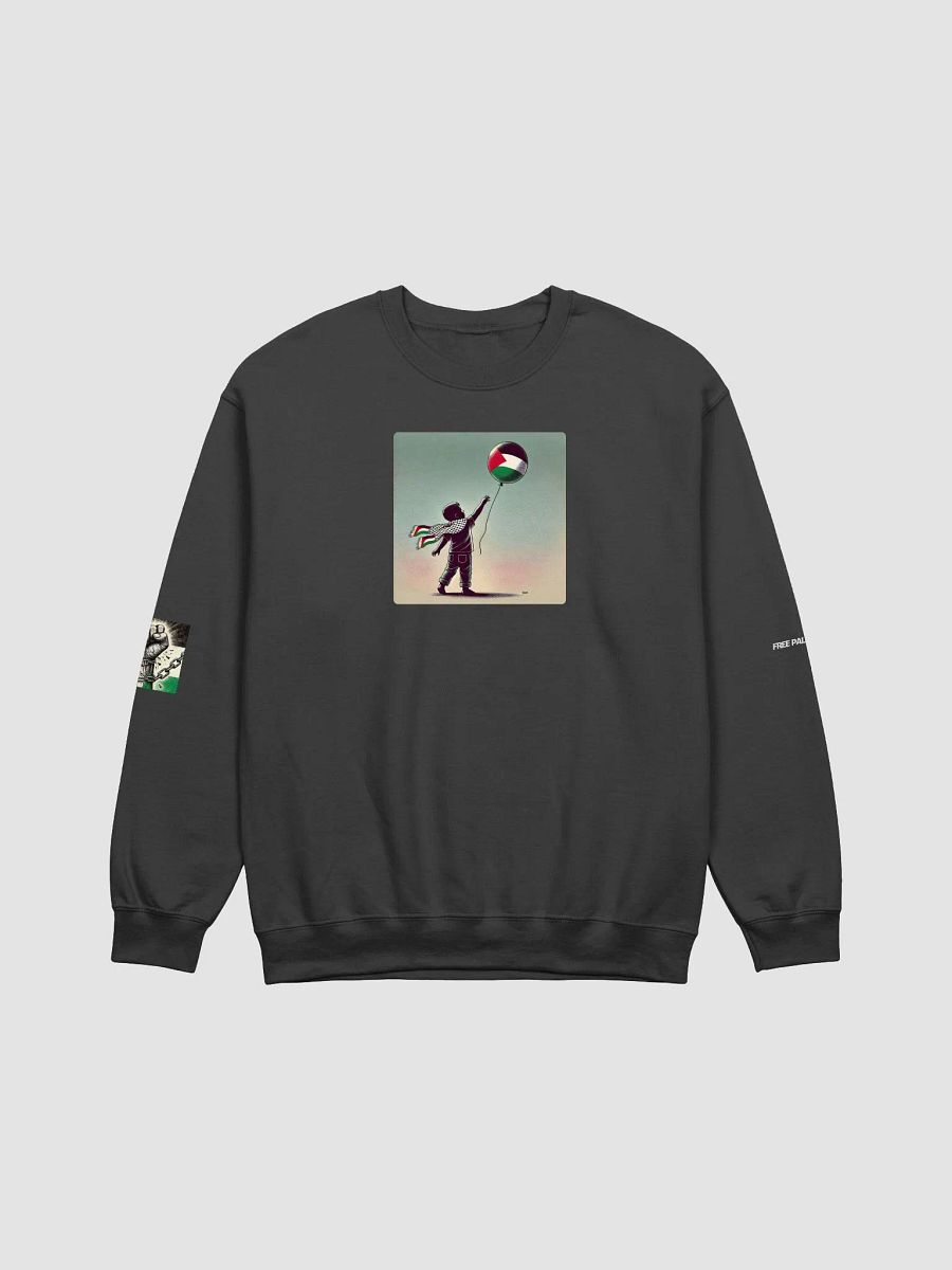 Gildan Classic Crewneck Sweatshirt | AI Design FREE PALESTINA product image (1)