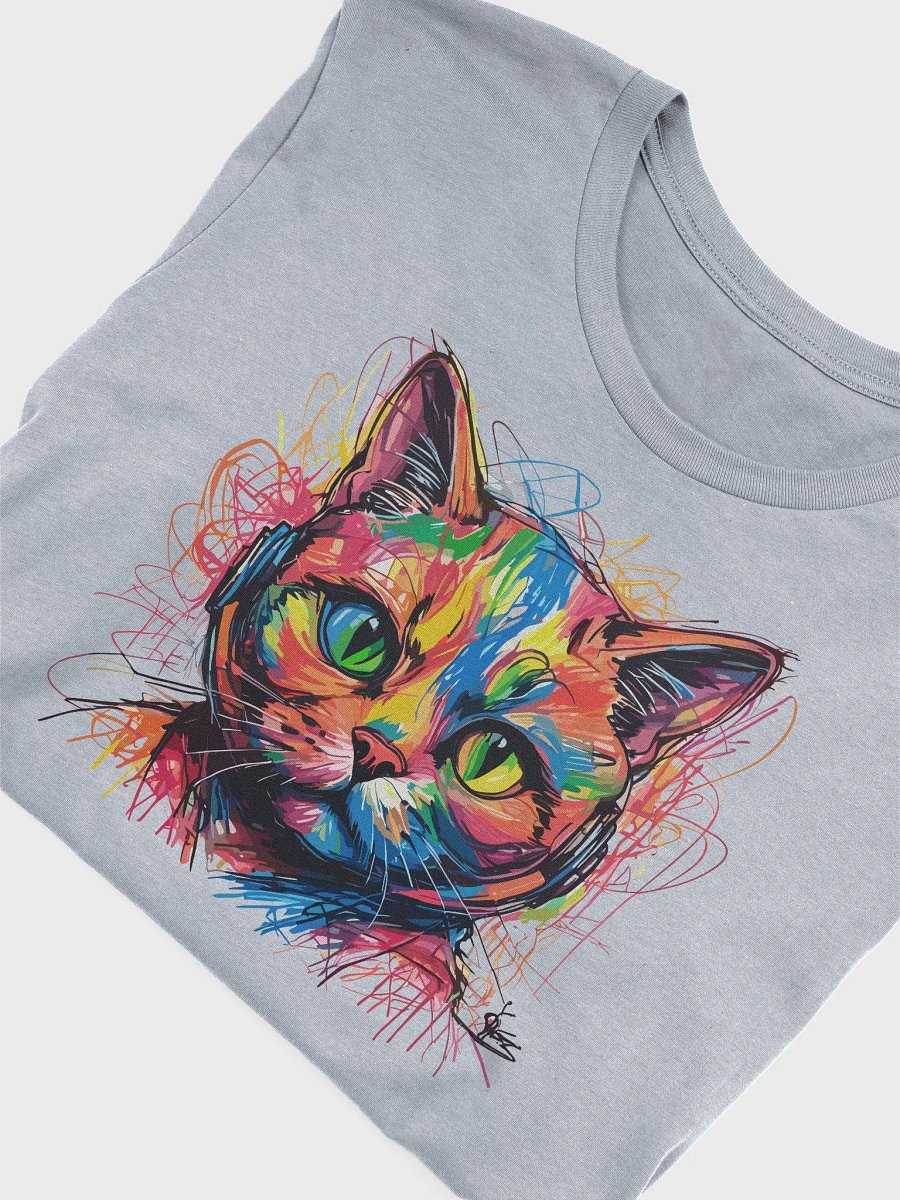 Graffiti Scribbles Cat 10 , Shirt product image (20)
