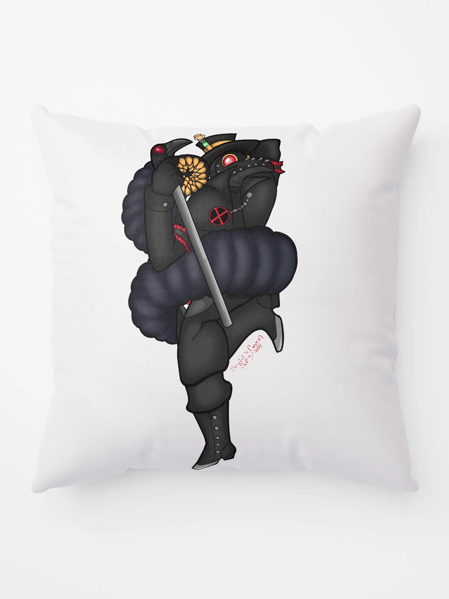 Sexy Plague Doctor Pillow product image (5)