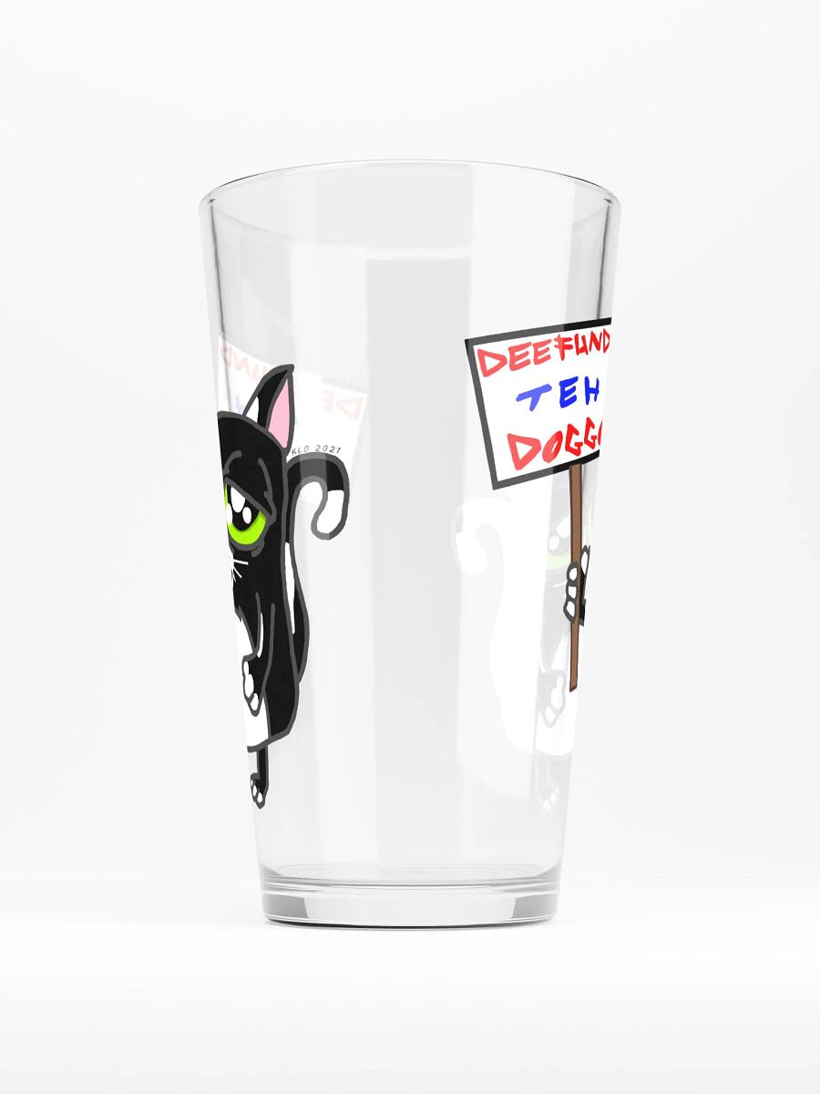 Tuxedo Protestor Pint Glass product image (5)