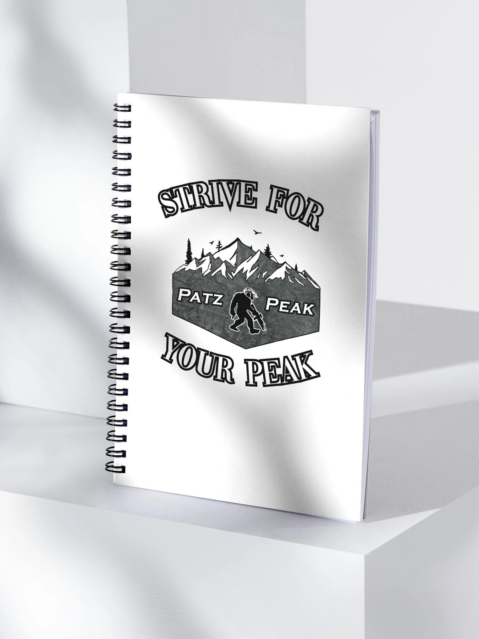 Strive for Your Peak Spiral Notebook product image (4)
