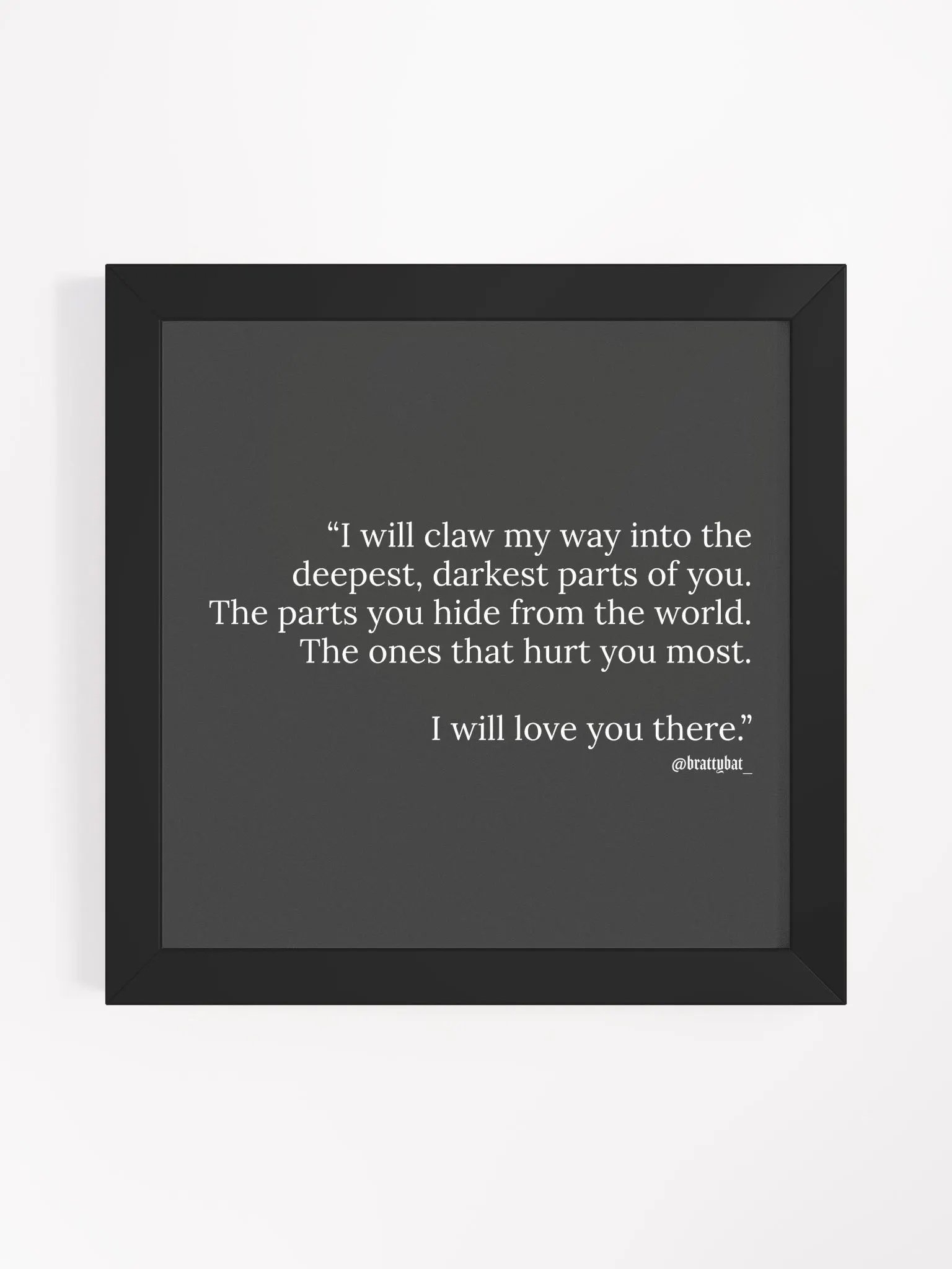 i will love you there quote product image (1)