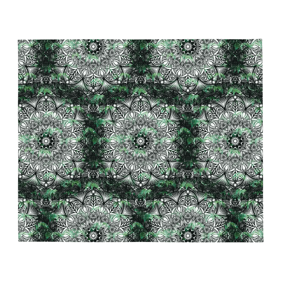 Foliage Fantasy Throw Blanket product image (3)