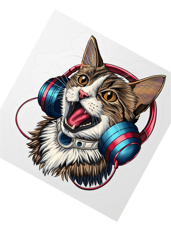 Headphone Hype Sticker product image (2)