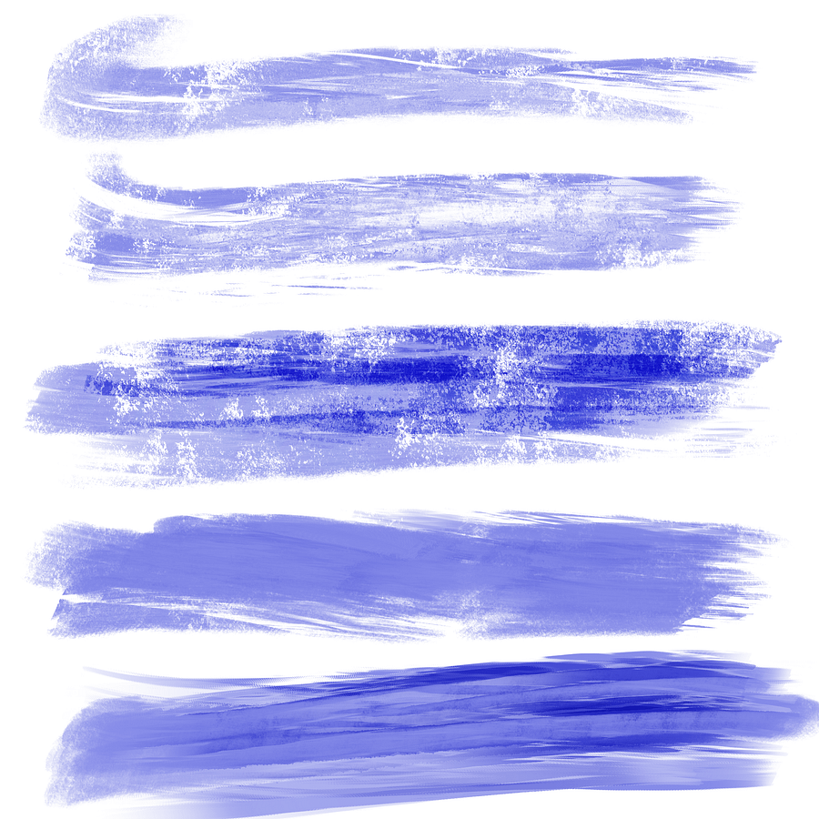 94pk Experimental Paint Brushes for Procreate product image (6)
