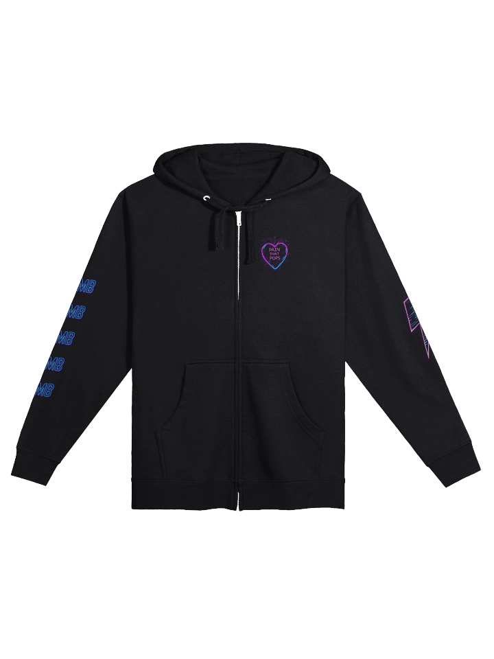 Bleed Neon Zip Up Hoodie 2 product image (1)