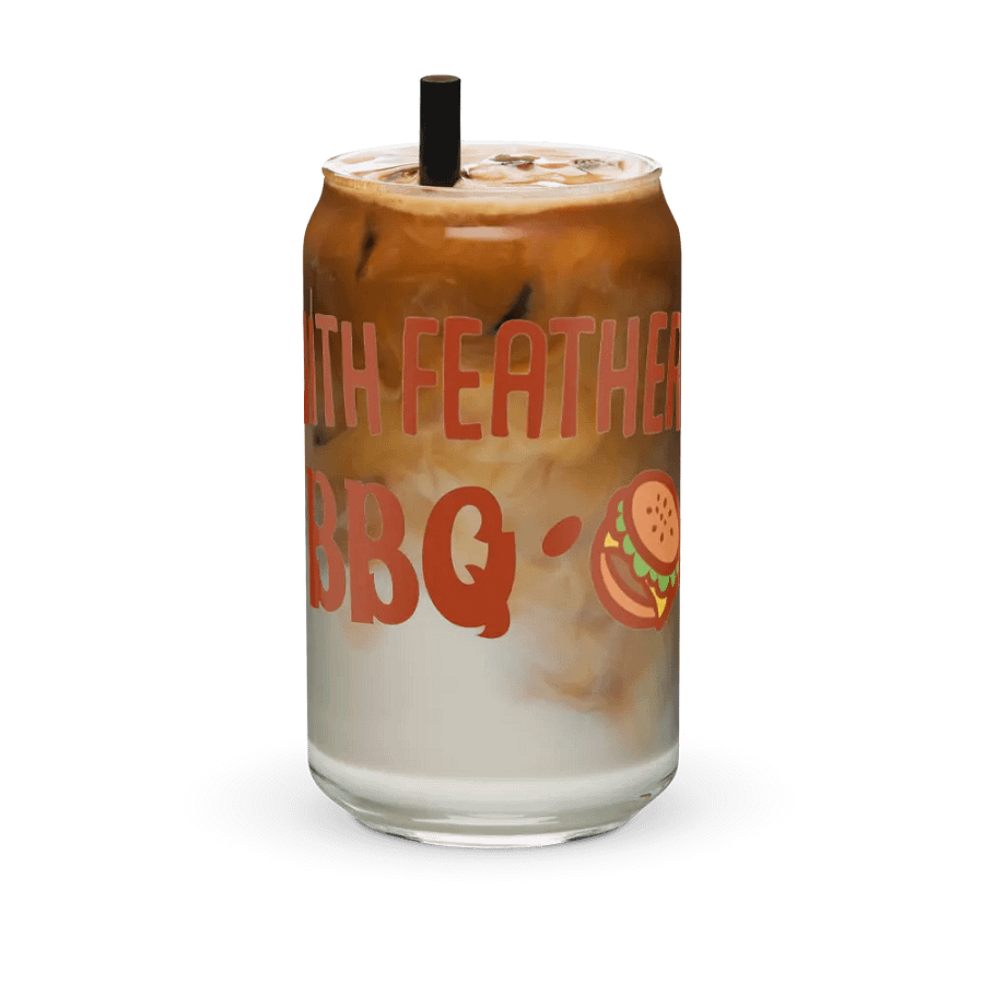 Fun with Feather BBQ Glass product image (6)