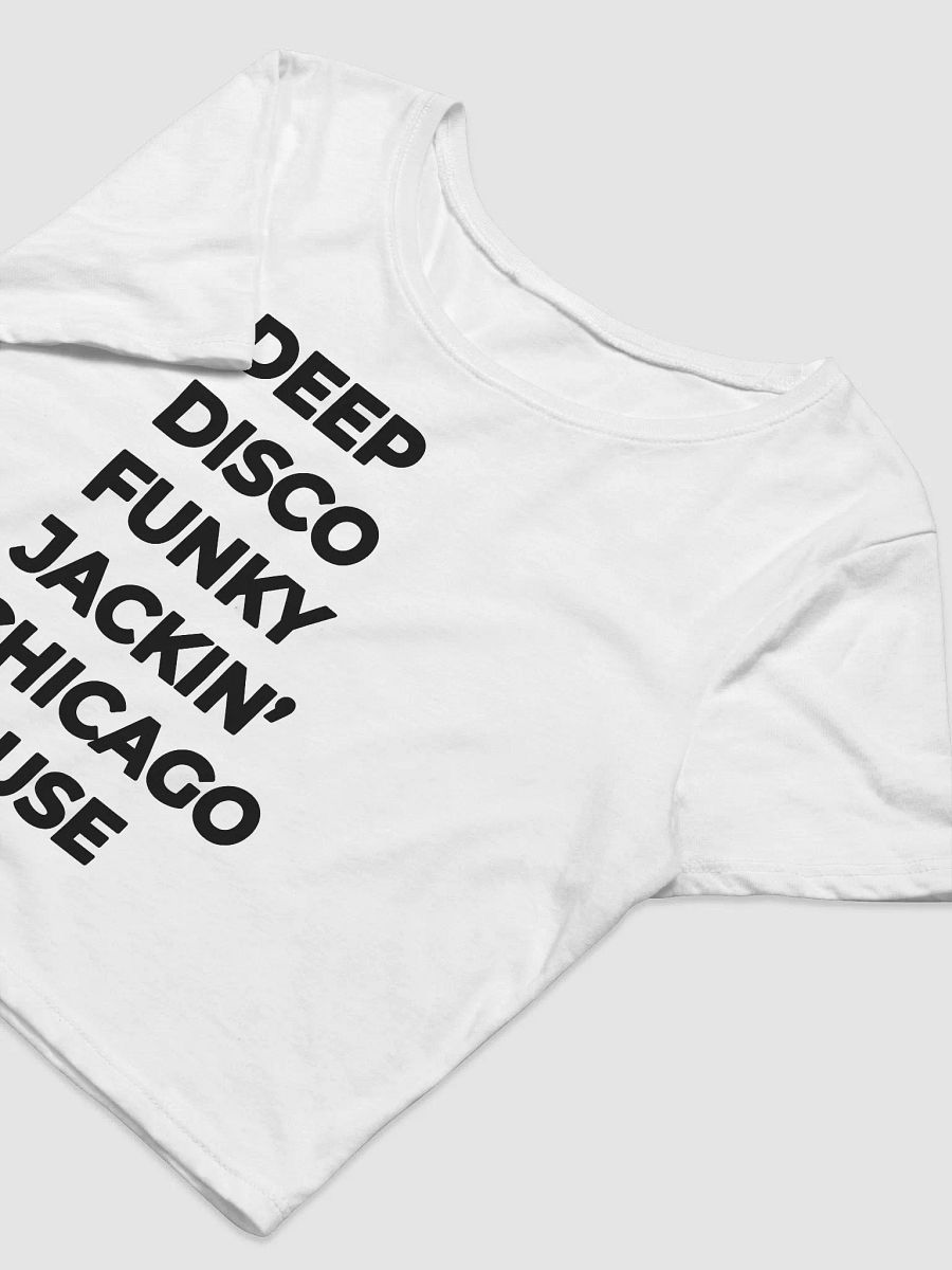 Flipside's Women's Chicago House Crop Tee product image (5)