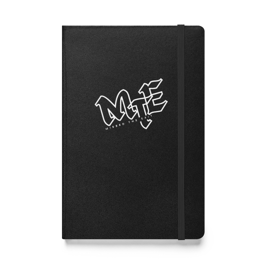 Missed the Exit Hardcover Journal (White Logo) product image (1)