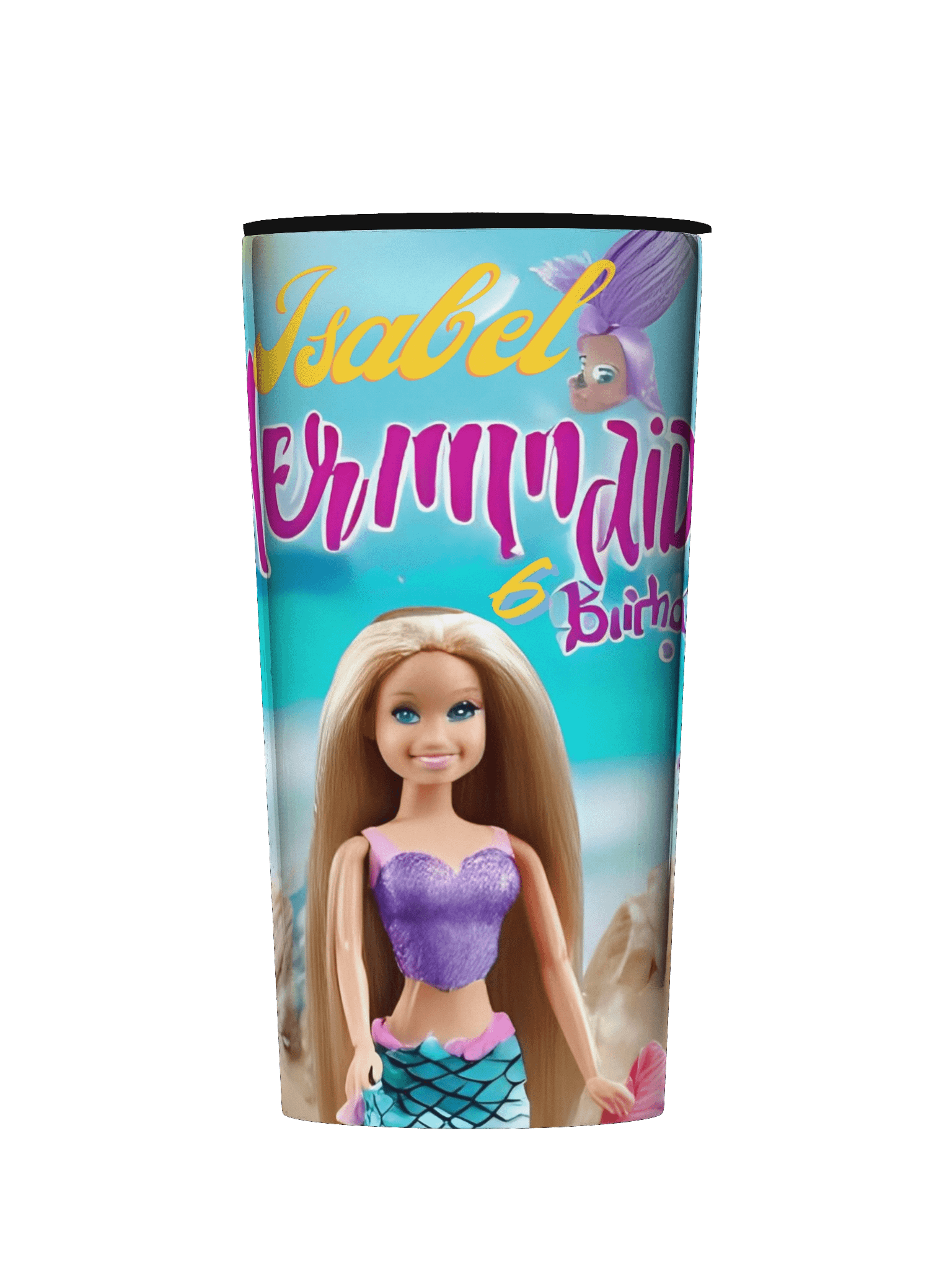 20oz Stainless Steel Tumbler Birthday Mermaid product image (1)