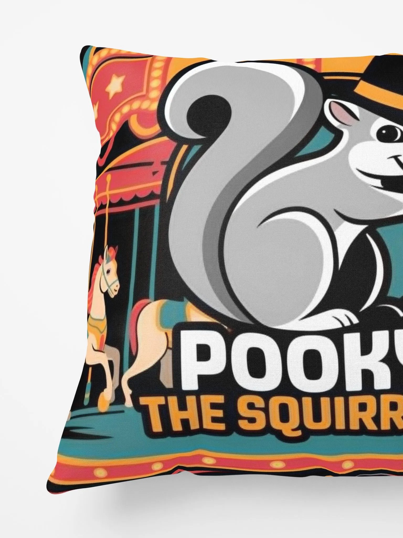 Comfy Pillow: Pooky the squirrel, carousel product image (5)