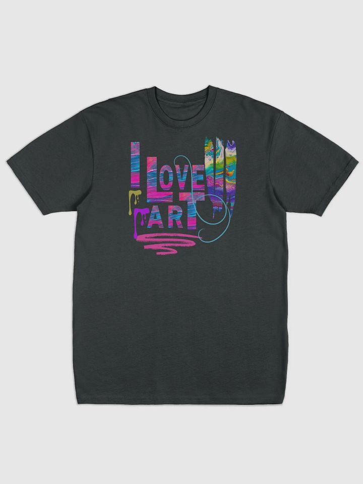 I love Art t shirt product image (1)